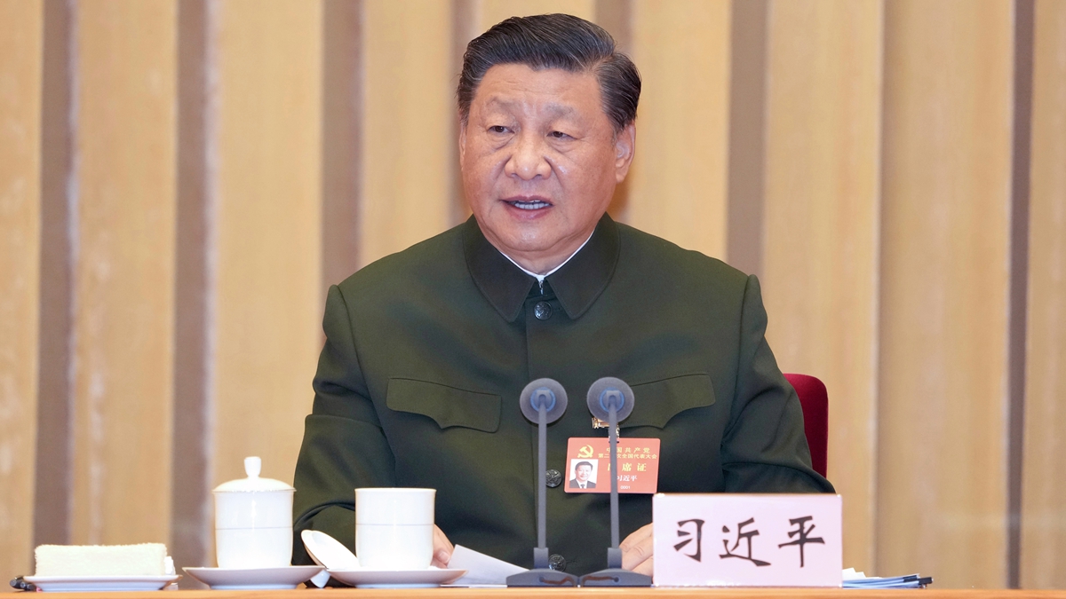 習(xí)近平出席軍隊(duì)領(lǐng)導(dǎo)干部會議并發(fā)表重要講話